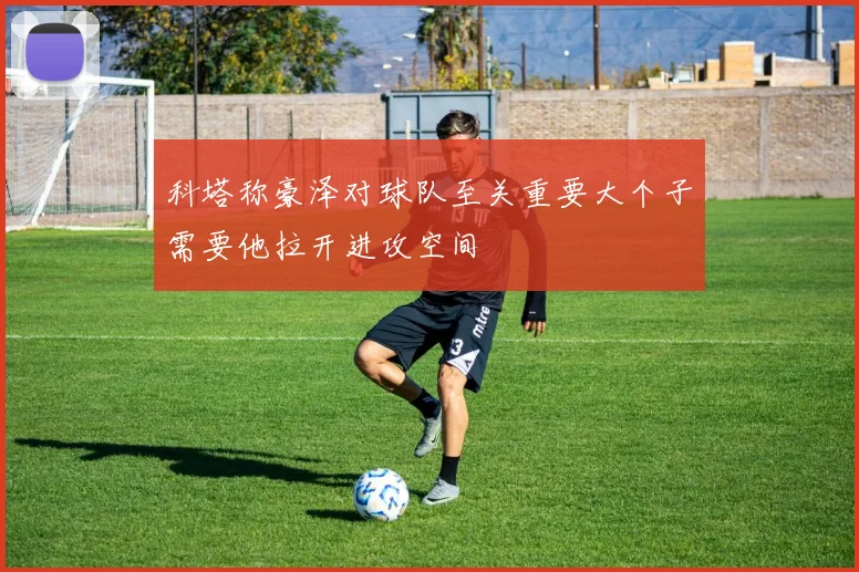 科塔称豪泽对球队至关重要大个子需要他拉开进攻空间